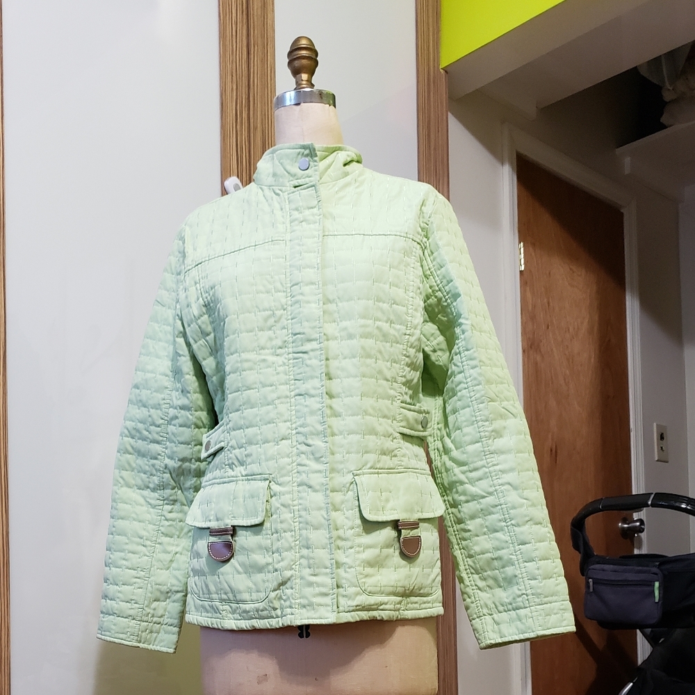 Harve Benard by Benard Holtzman green jacket